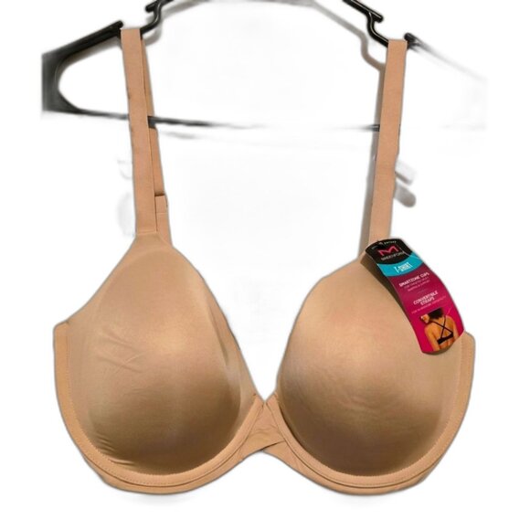 Maidenform Beige Underwire Bra 38D NEW - Picture 1 of 10